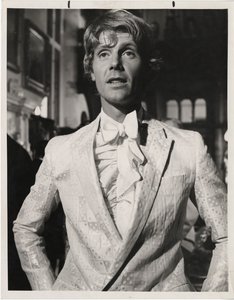 Actor James Fox wearing a jacket by Mr Fish